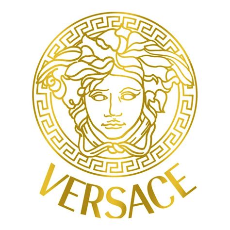 logo versace dorado|versace logo color.